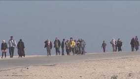 Palestinians flee Gaza as IDF expands ground operations