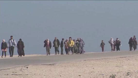 Palestinians flee Gaza as IDF expands ground operations