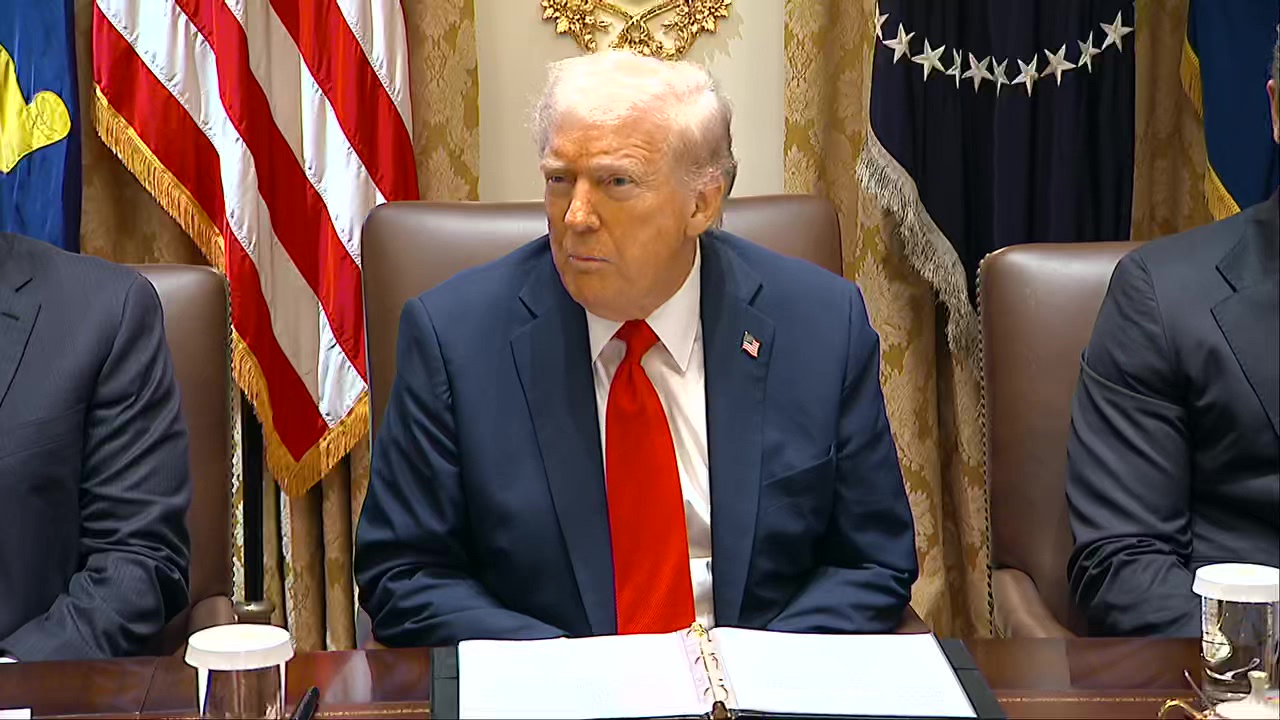 Pres. Trump says Gov. Pritzker is 'afraid'