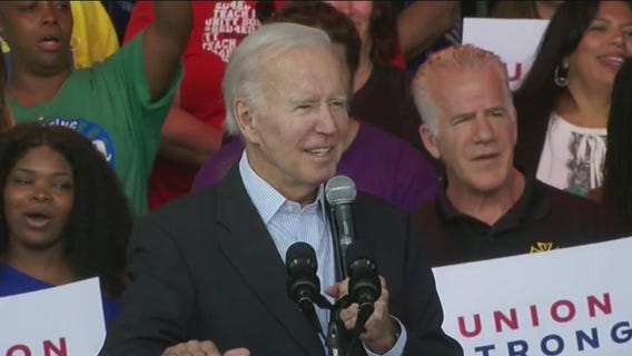 President Biden Milwaukee Labor Day speech; GOP's Tim Michels rebuts