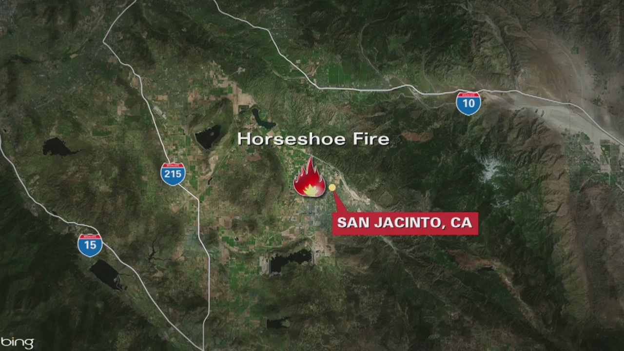 Horseshoe fire has burned 490 acres, firefighters have 30% containment