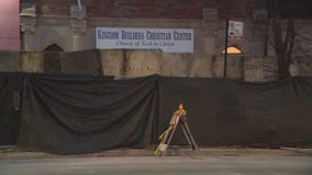 Chicago church facade collapses