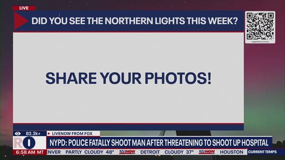 Northern lights shine across the U.S.