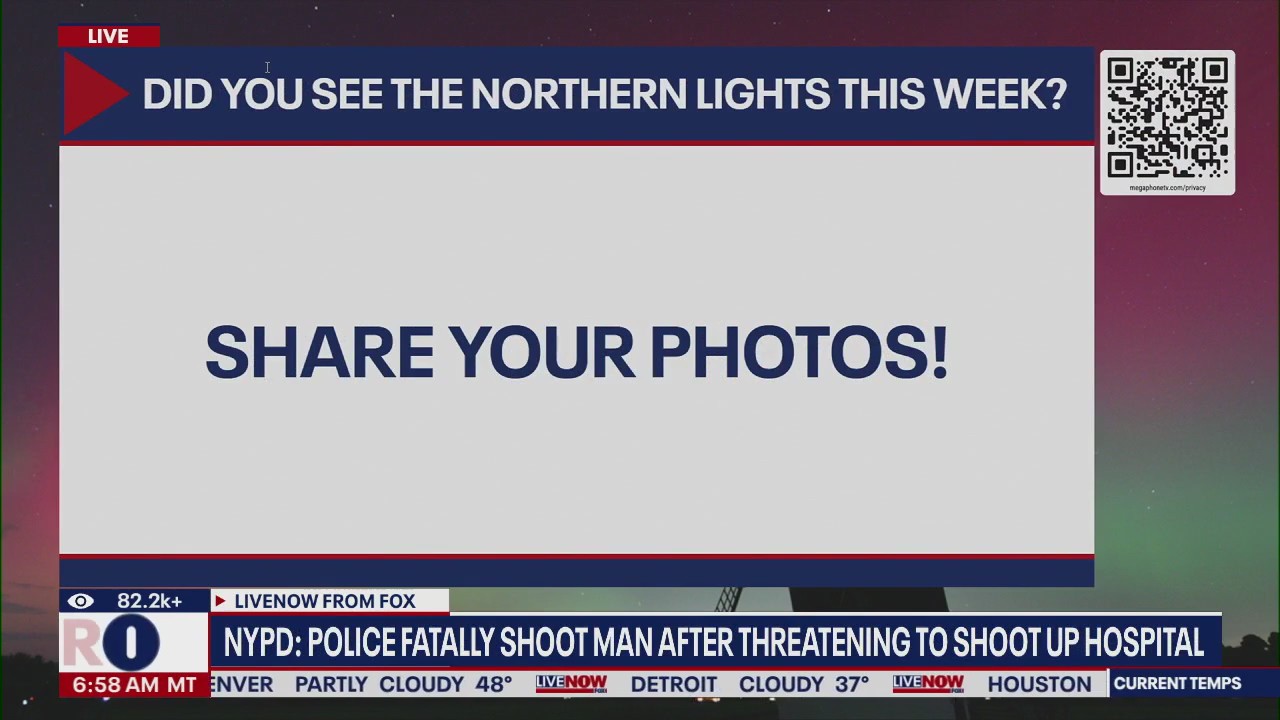 Northern lights shine across the U.S.