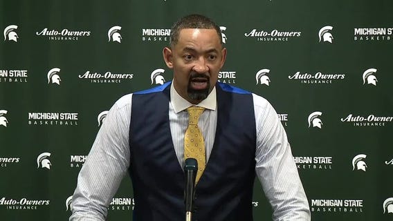 WATCH - Juwan Howard Postgame vs. MSU