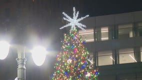 Annual Detroit tree lighting at Campus Martius