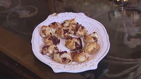Cranberry brie bites recipe