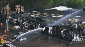 Large Newport fire destroys building