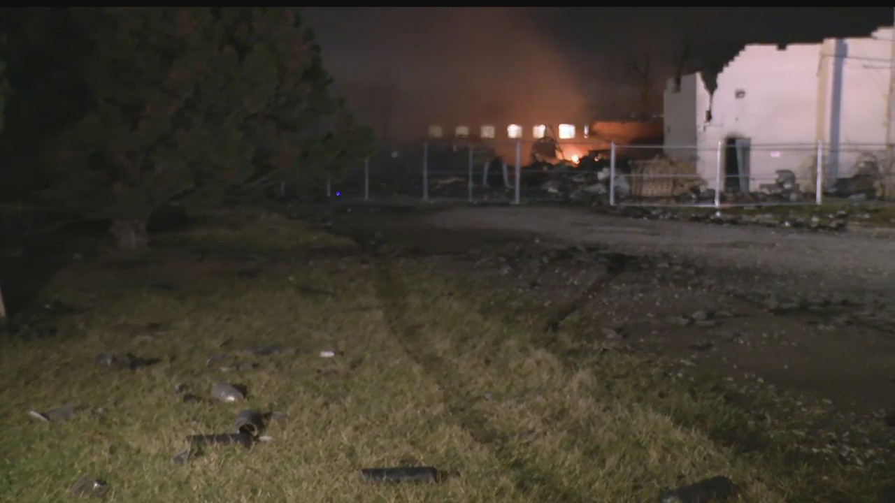 Debris found 2 miles away from Clinton Township explosion