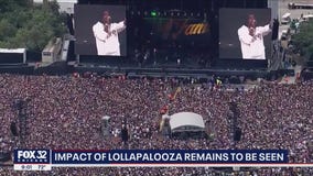 Impact of Lollapalooza remains to be seen