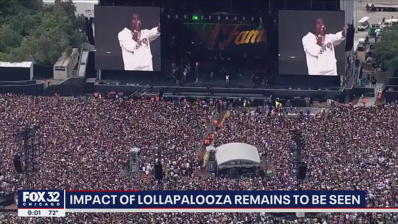 Impact of Lollapalooza remains to be seen