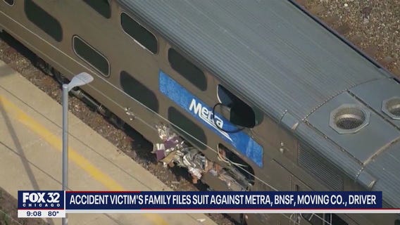 Family of suburban grandmother killed in Metra crash files wrongful death lawsuit
