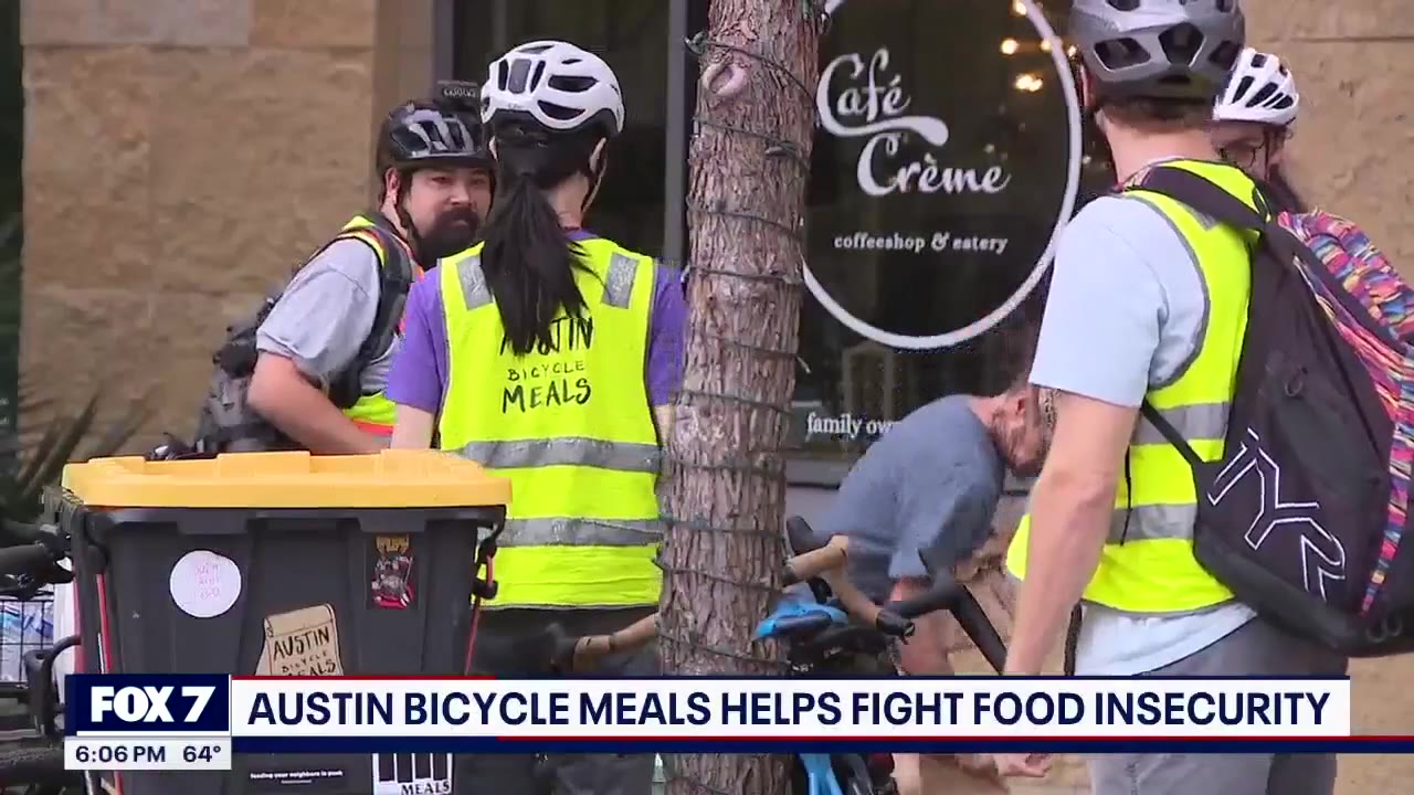 Austin Bicycle Meals works to combat food insecurity