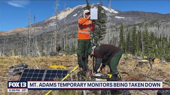 New seismometers delayed at Glacier Peak, WA