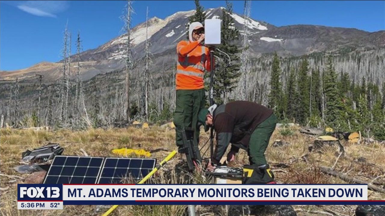 New seismometers delayed at Glacier Peak, WA