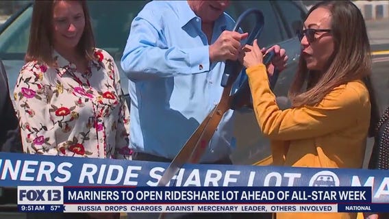 Mariners to open rideshare lot ahead of All-Star Week