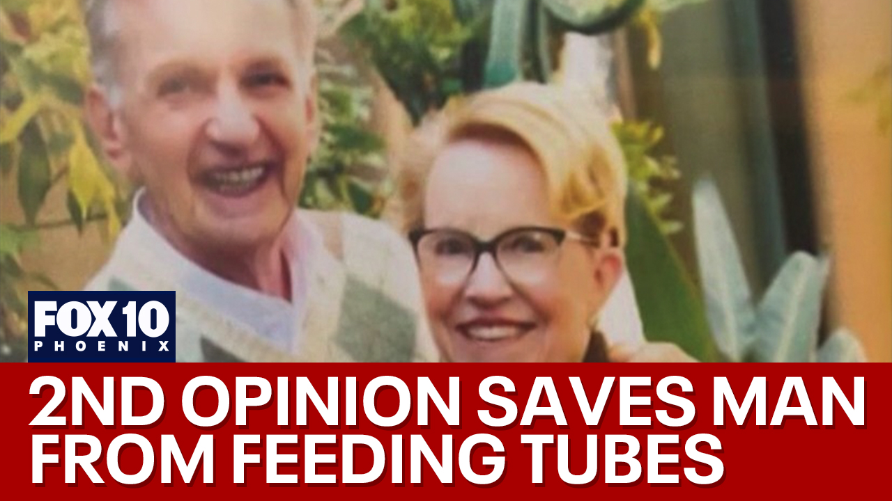Scottsdale man taken off feeding tubes early