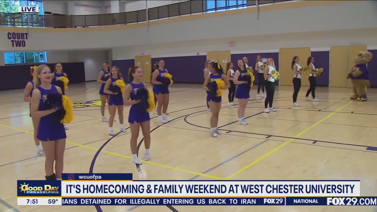 Homecoming Weekend Excitement At West Chester University