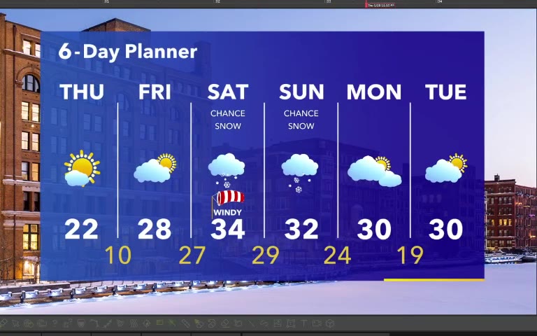 Forecast from Meteorologist Stephanie Barichello