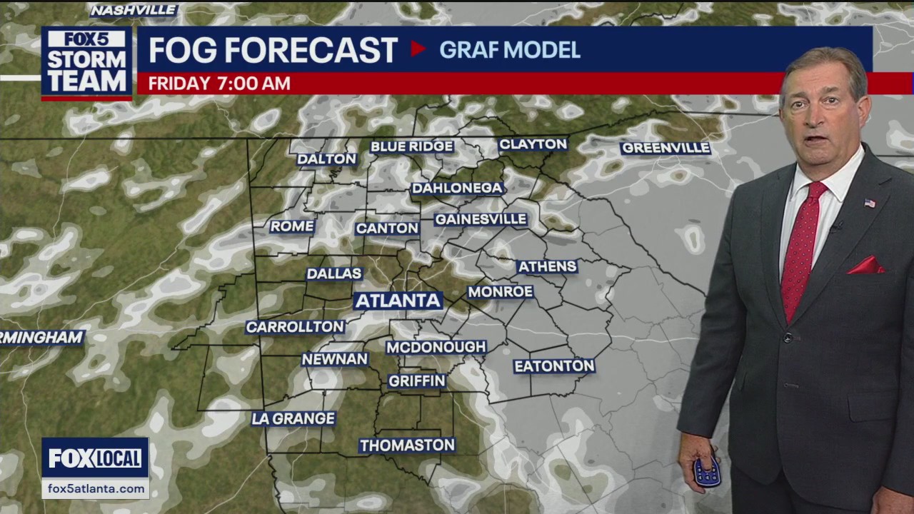 Thursday evening forecasst | FOX 5 Atlanta