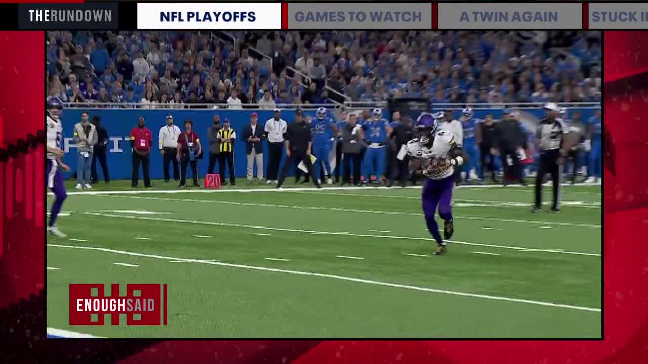 Enough Said: NFL playoffs, the games to watch this weekend and the Twins new signing