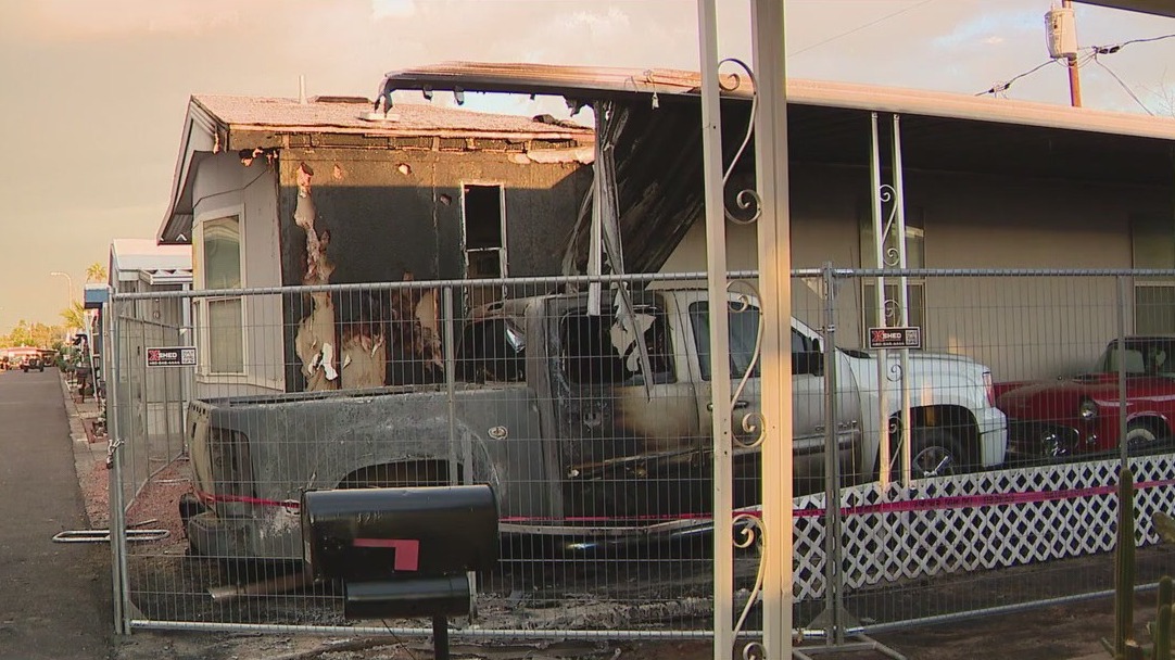 Deadly Mesa home fire 'believed to be arson': PD | FOX 10 Phoenix