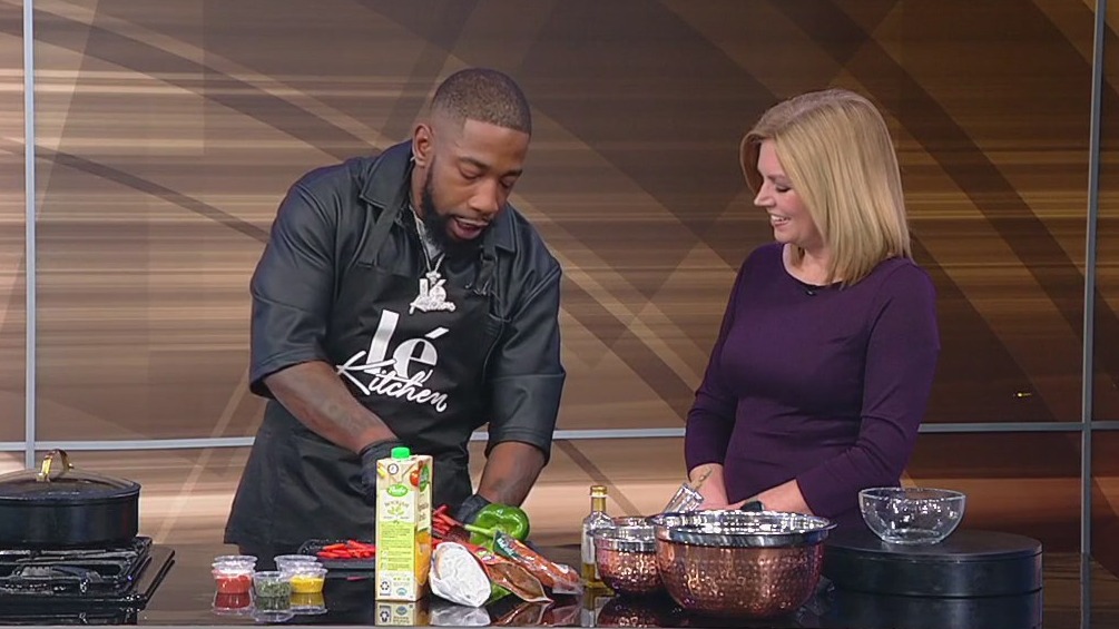 Chef Wood prepares healthy meal | FOX 5 Atlanta