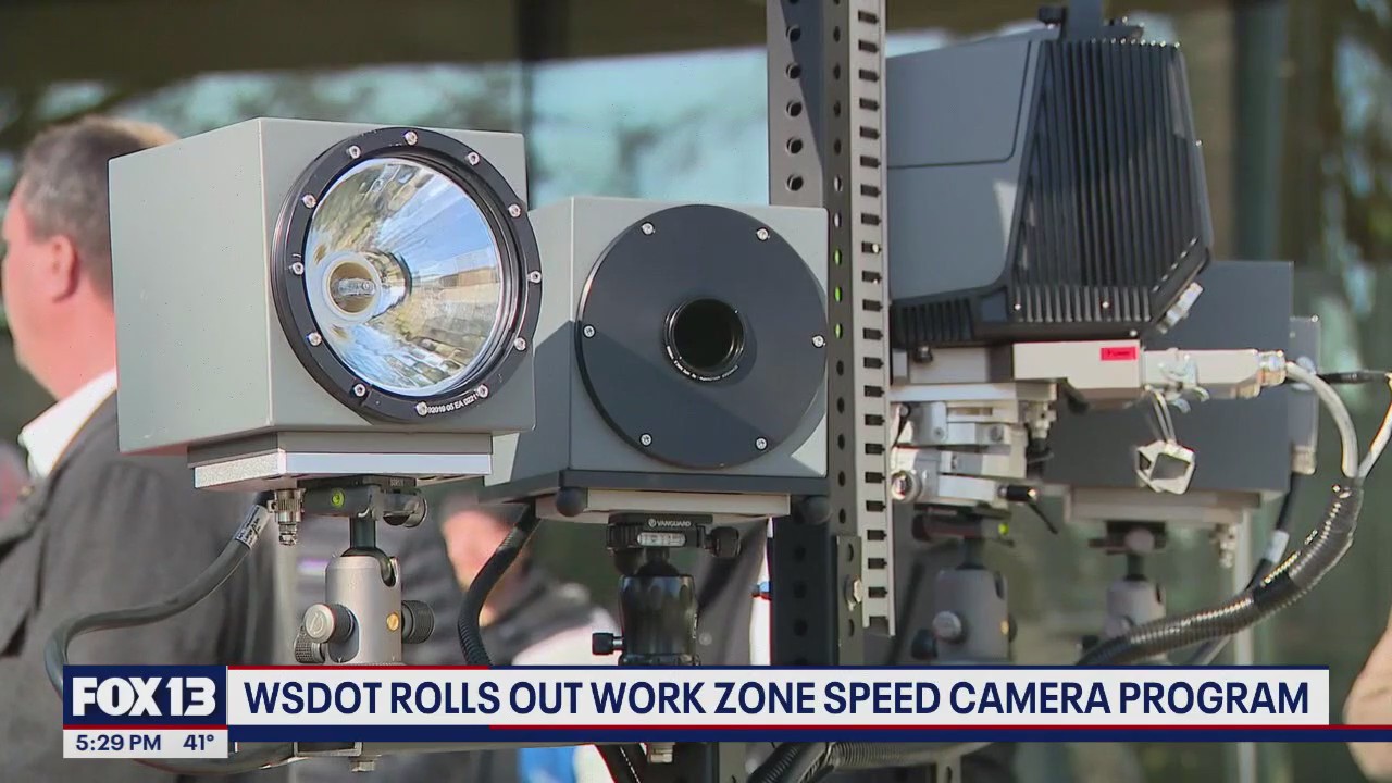 WSDOT rolls out Work Zone Speed Camera program | FOX 13 Seattle