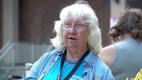 One of the oldest ticket takers at the MN State Fair