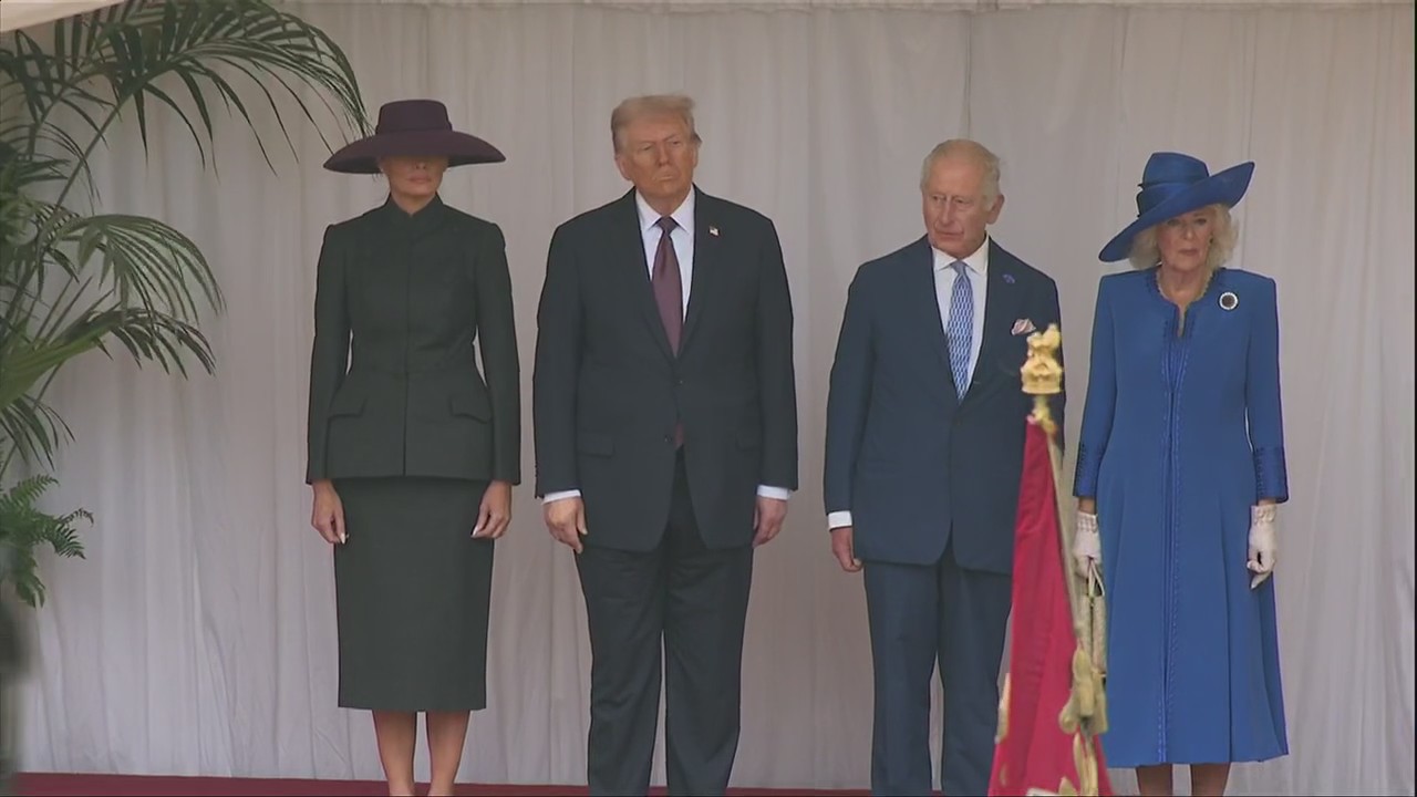 Royal Family welcomes President Trump to Windsor Castle with ceremony [FULL]