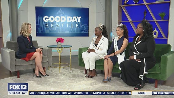 Miss Juneteenth, Miss Eastside stop Good Day Seattle