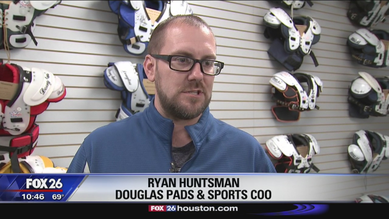 Role of Douglas Pads & Sports, Inc. in Houston sports history