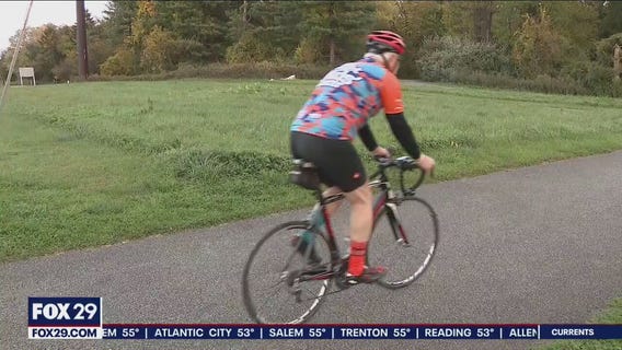 Radnor man bike rides hundreds of miles to raise money for pediatric cancer