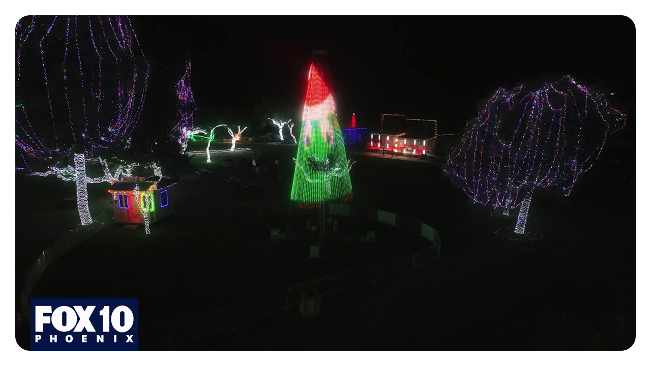 Pioneer Winter Wonderland in Phoenix | Drone Zone