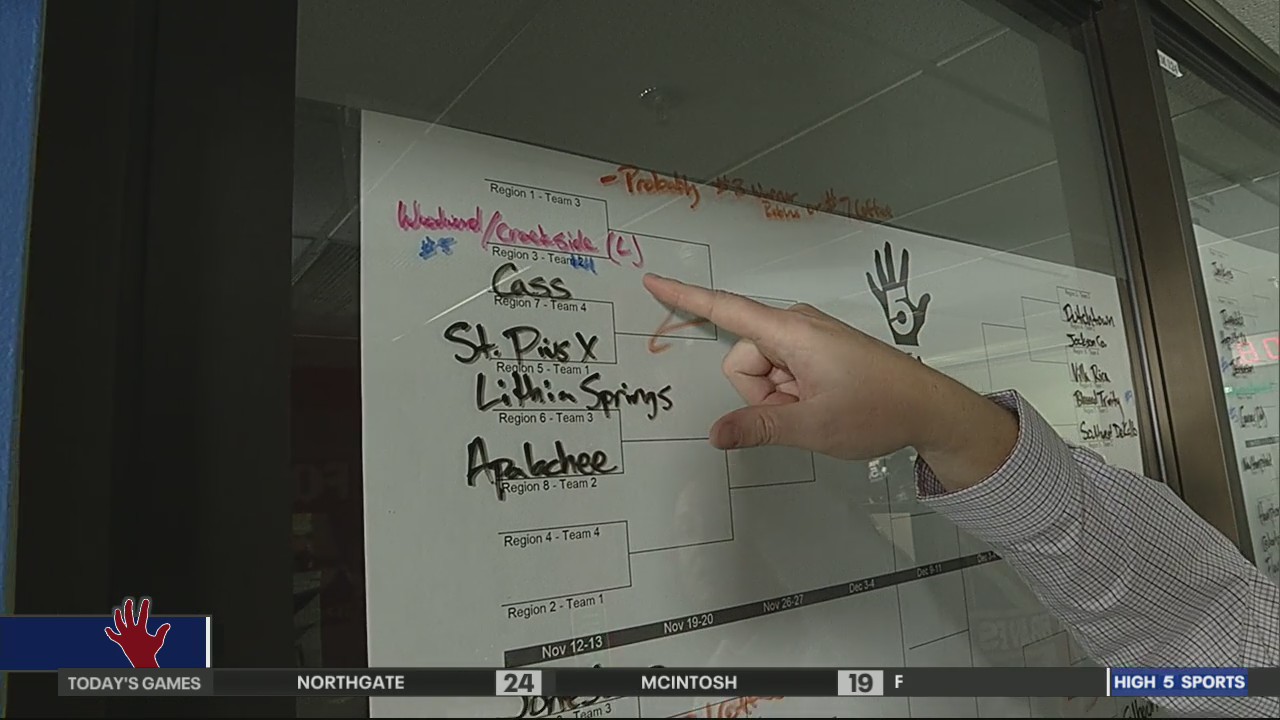 High 5 - More week one 5A bracket
