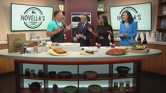 Tasting "Novella's Pizza" award winning pizza