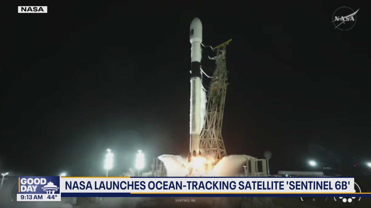 NASA launches ocean-tracking Sentinel-6B