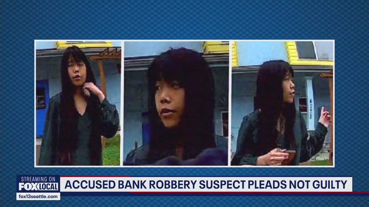 Bank robbery suspect pleads not guilty | FOX 13 Seattle