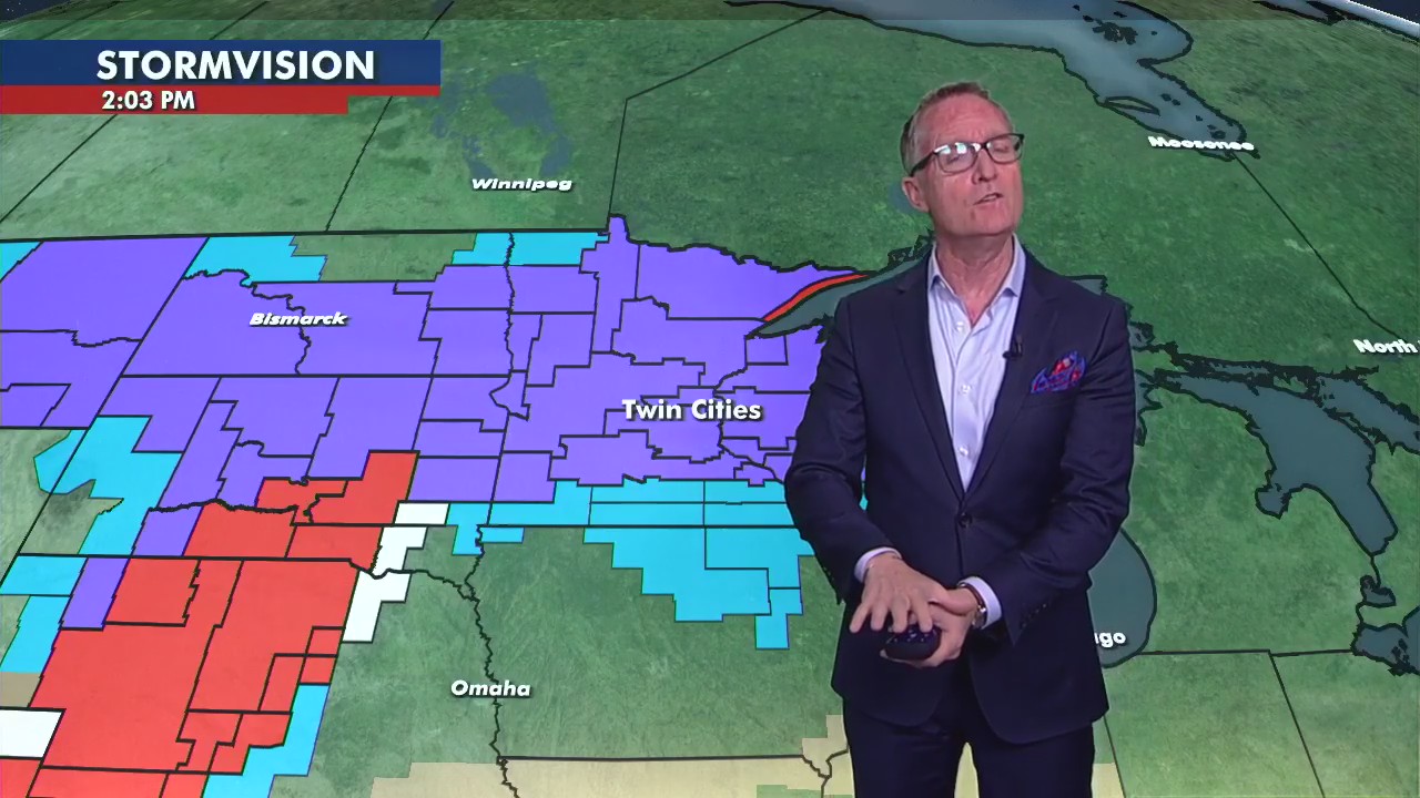 MN weather: Spring snowstorm update [2 p.m.]