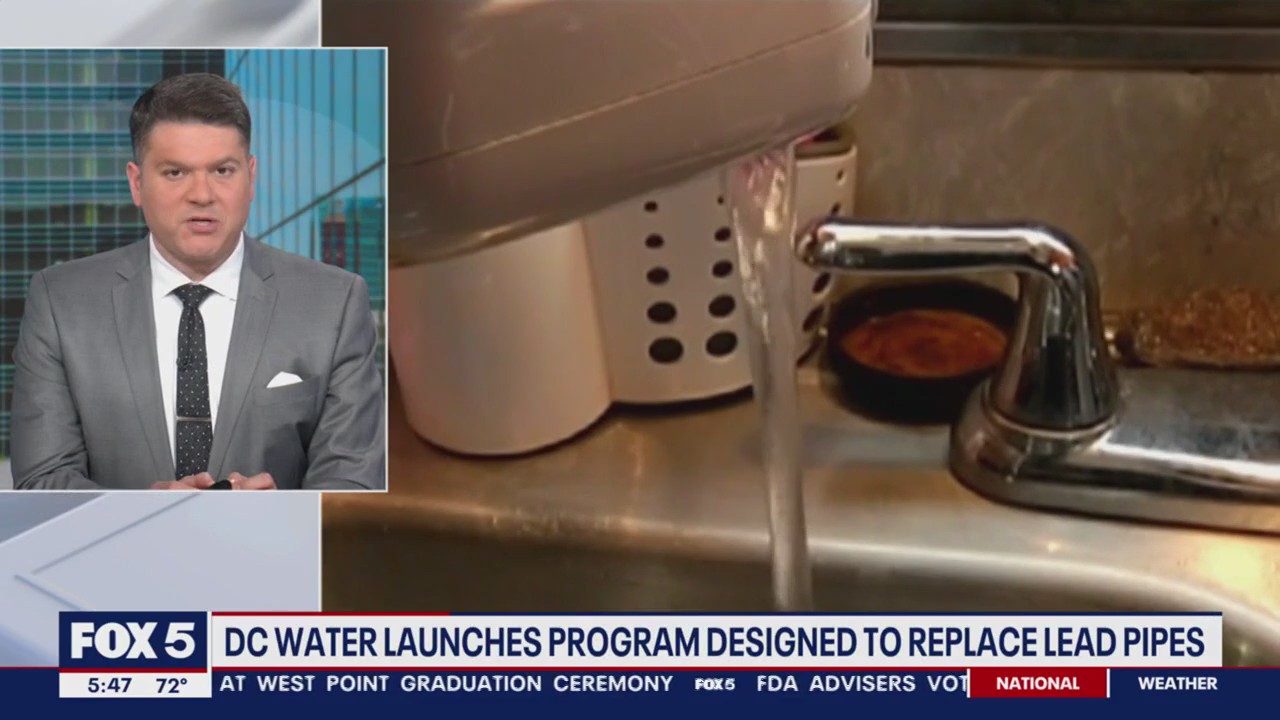 Foxselect Dc's Program DC Water launches program designed to replace lead pipes | FOX 5 DC