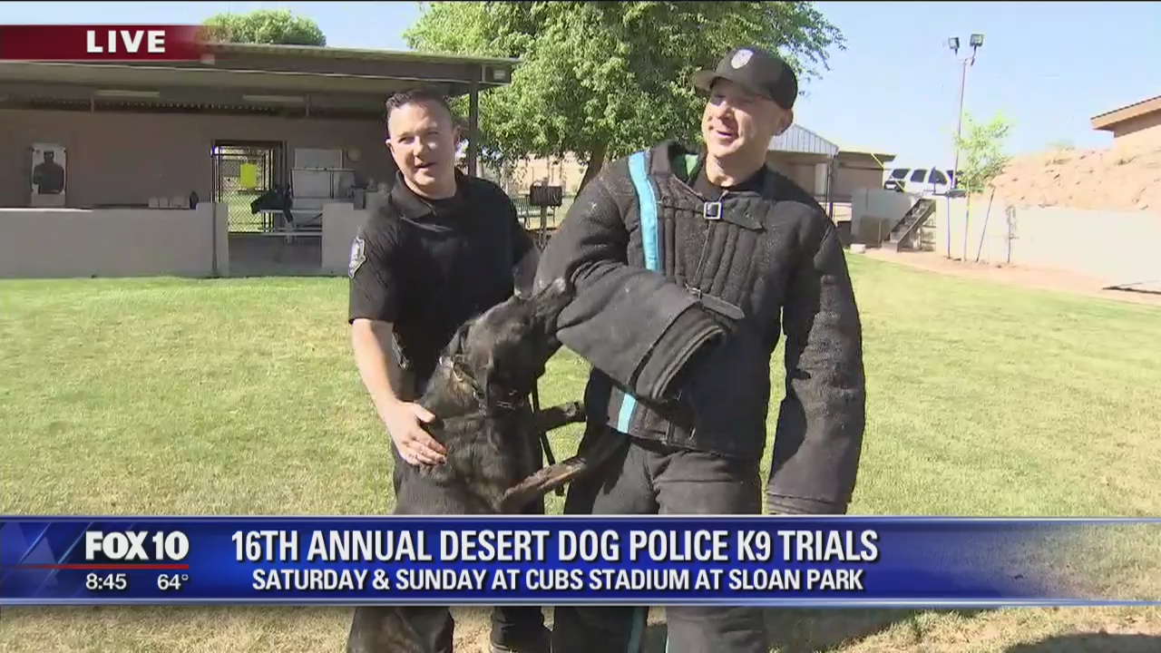 Cory's Corner: 16th Annual Desert Dog Police K-9 Trials