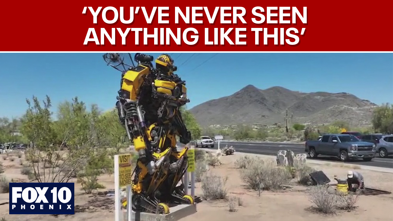 Bumblebee Transformer replica sparks buzz in Carefree