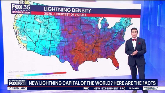 Florida’s lightning capital title challenged by new report