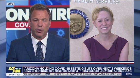 Dr. Cara Christ of Arizona Department of Health Services gives update on coronavirus pandemic