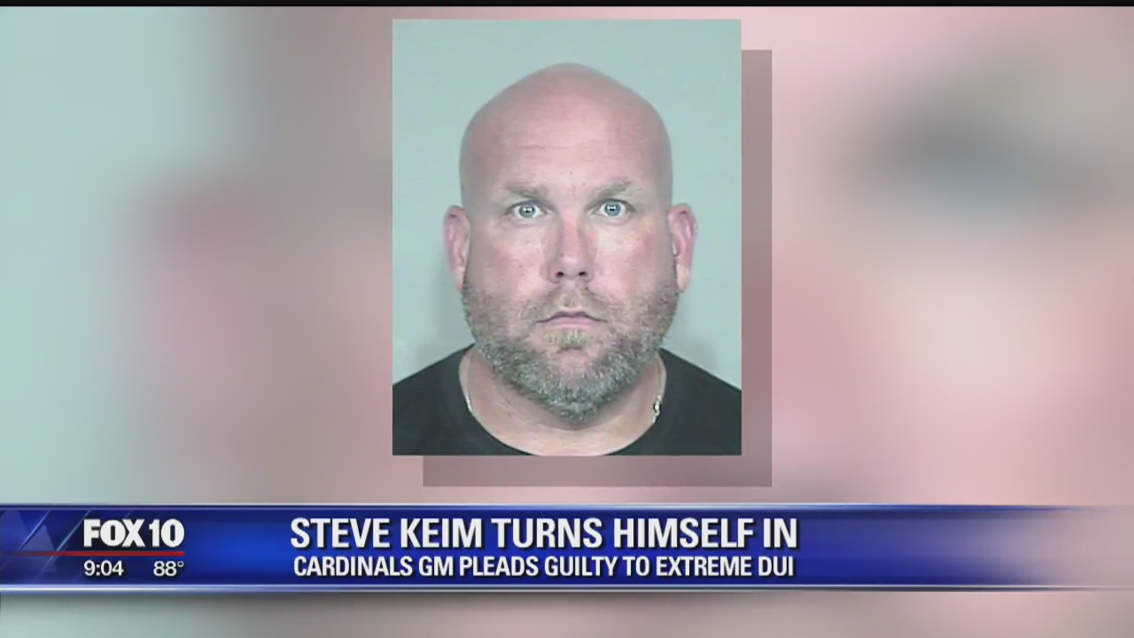 Cardinals: GM suspended, fined after pleading guilty to extreme DUI