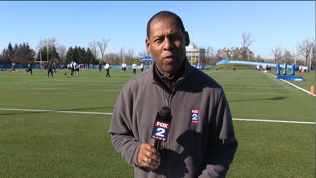 WATCH - Woody reports from Lions practice where they begin prep for the Bears on Sunday