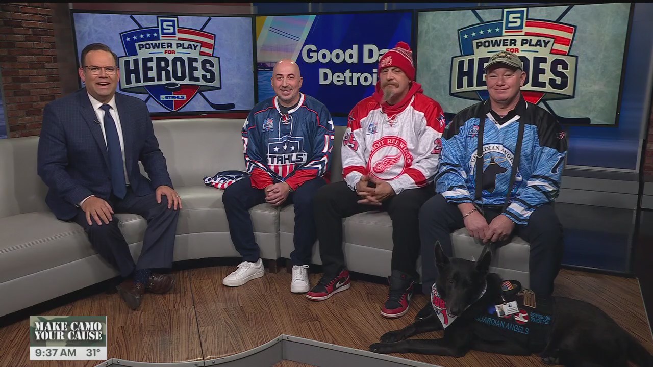 Stahl's Power Play for Heroes charity hockey game