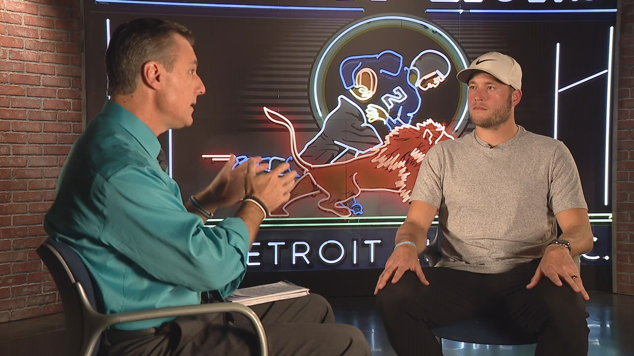 WATCH: Miller goes one-on-one with Matthew Stafford