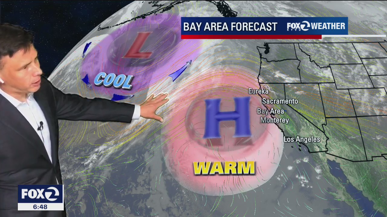 WEDNESDAY FORECAST: Warm with hot temps inland