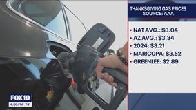 AAA reveals Thanksgiving Day gas prices